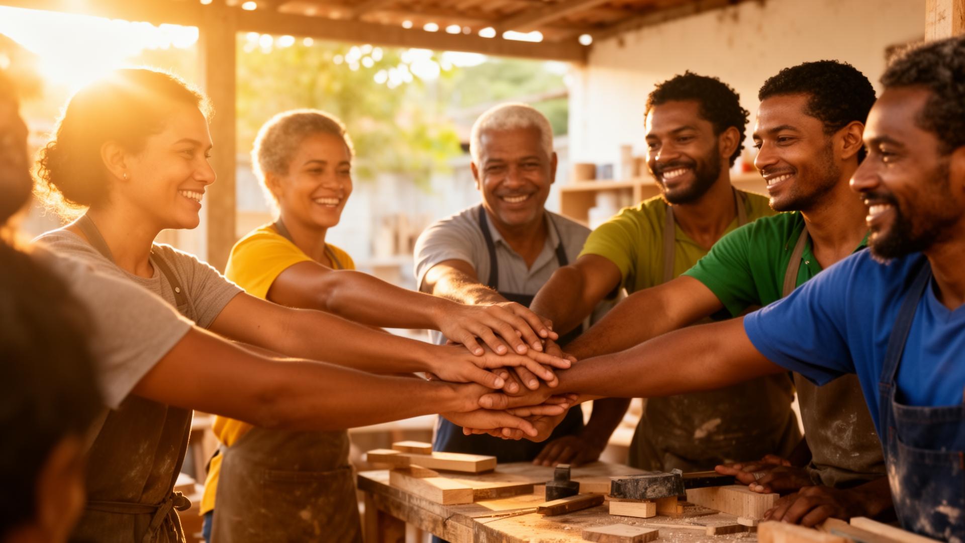 Comunidade transformada por investimento social